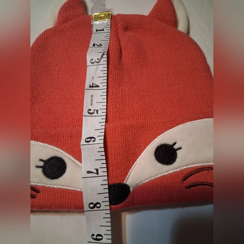 Squishmallows Fifi The Fox beanie Soft Winter Cap Hat Warm Holiday Whimsical